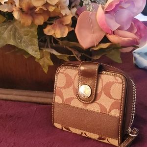 Small coach wallet